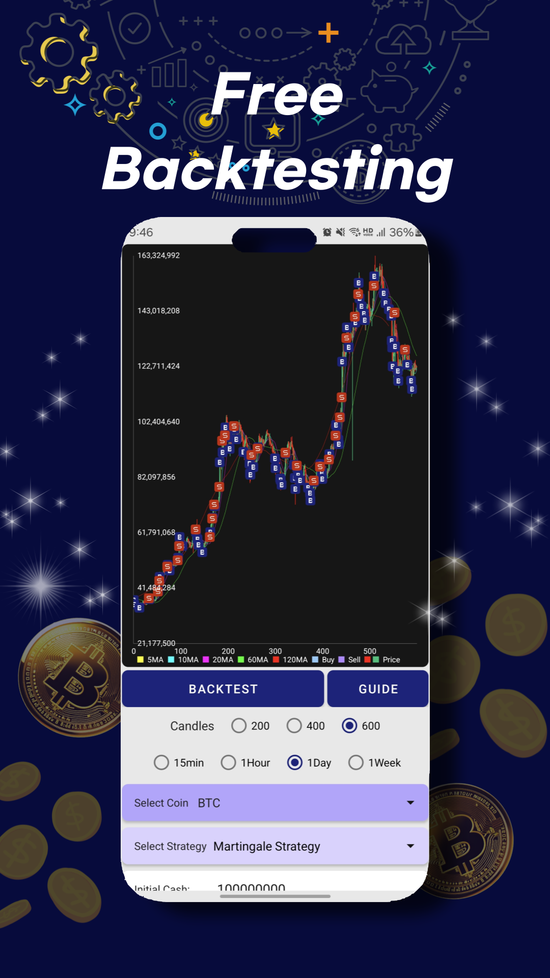 CryptoTradingBot 스크린샷 6
